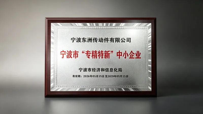 Ningbo Dongzhou Transmission Co., Ltd. tilldelas 
